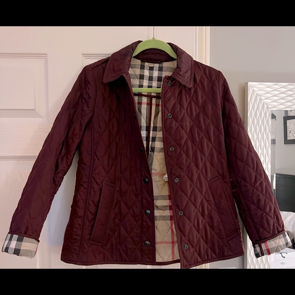 AUTHENTIC BURBERRY QUILTED JACKET